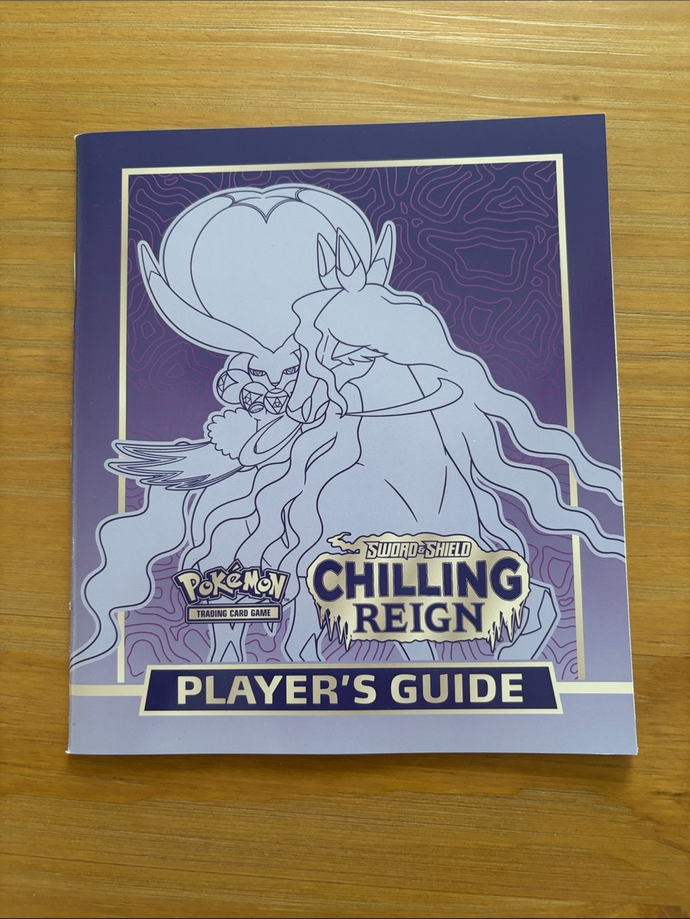 Pokemon TCG Elite Trainer Box Player's Guide (Booklet): Chilling Reign